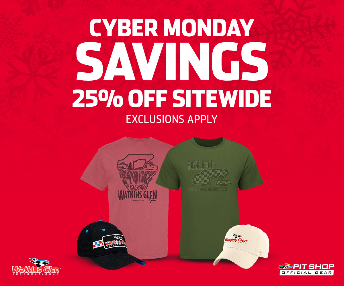 PIT SHOP OFFICIAL GEAR | WGI MONDAY SAVINGS |  25% OFF SITEWIDE - EXCLUSIONS APPLY | Click to shop now.