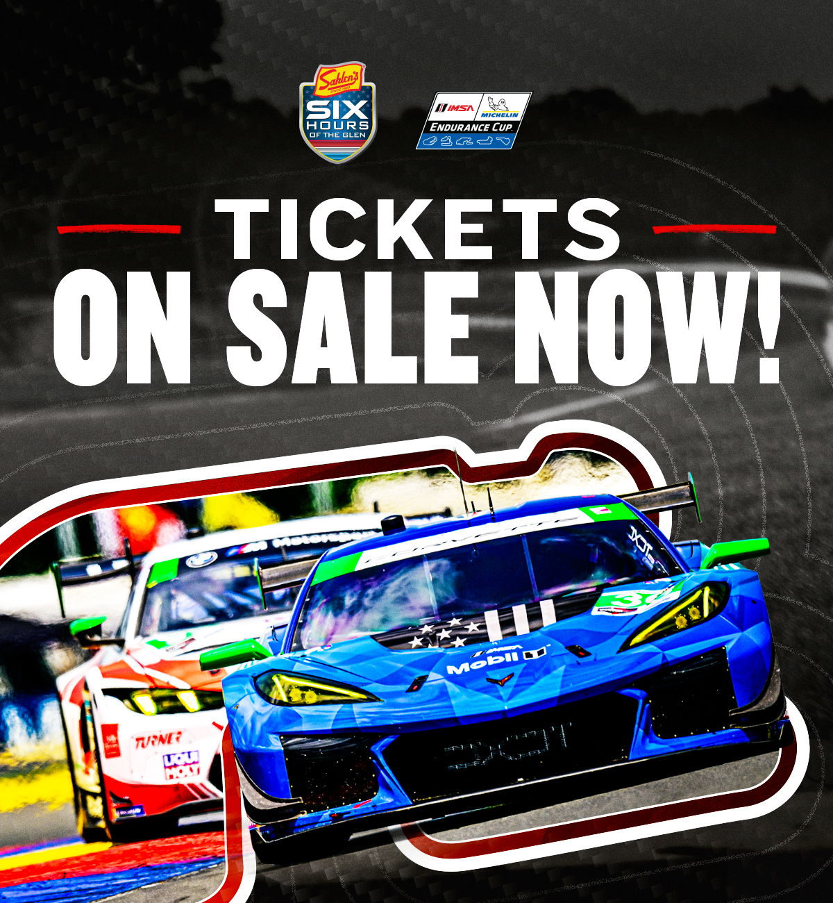 Sahlen's Six Hours of The Glen | IMSA | Michelin Endurance Cup | 2026 Summer IMSA Racing at The Glen | Tickets On Sale Now! Sahlen's Six Hours of The Glen | IMSA | Michelin Endurance Cup | 2026 Summer IMSA Racing at The Glen | Tickets On Sale Now!