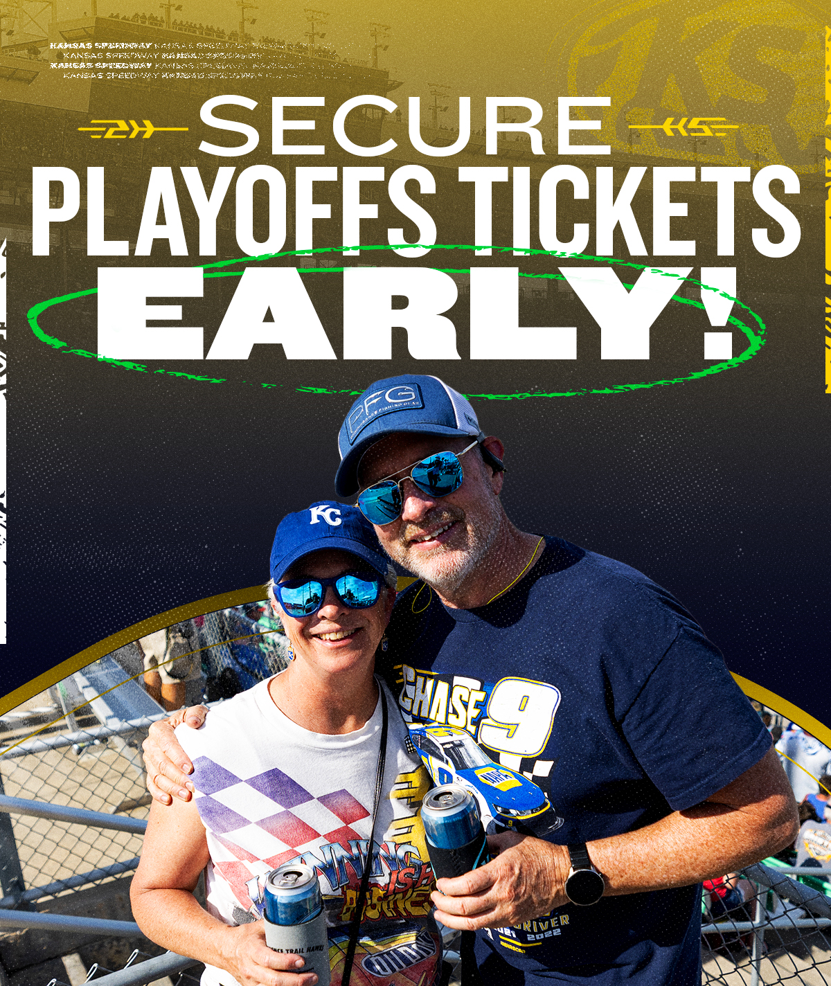 Don't miss out on the Hollywood Casino 400 at Kansas Speedway!