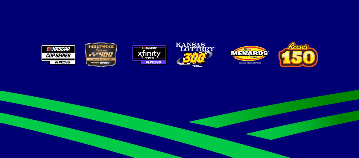 Kansas Speedway Race & Partner Logos AdventHealth 400 | Ticketmaster