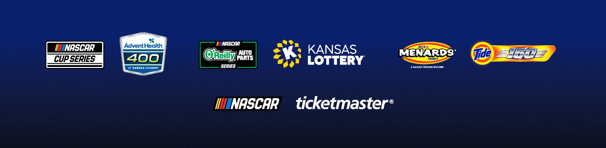Kansas Speedway Race & Partner Logos