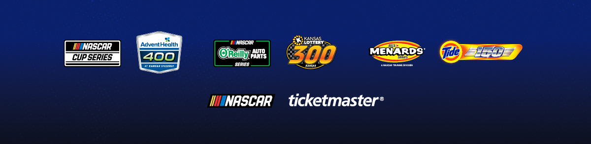 Kansas Speedway Race & Partner Logos