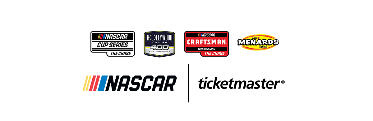 Kansas Speedway Race & Partner Logos