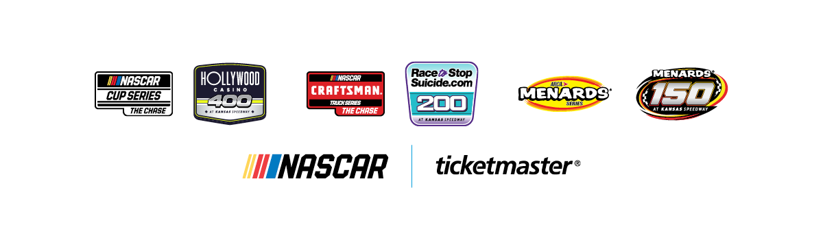 Kansas Speedway Race & Partner Logos