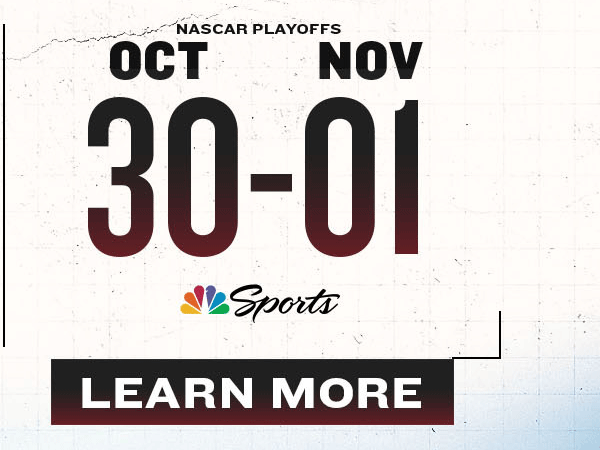 NASCAR Playoffs | October 30 - November 1 | Click to Learn More