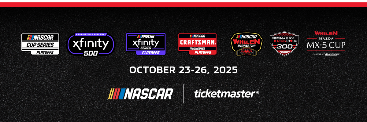Martinsville Speedway Race & Partner Logos
