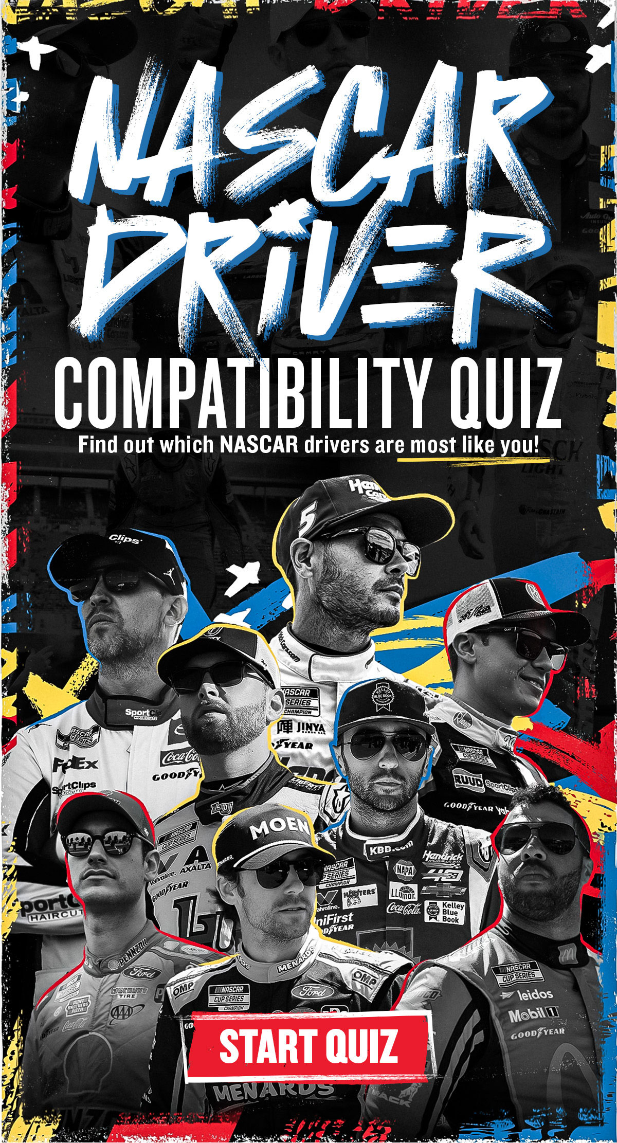 NASCAR Driver Compatibility Quiz