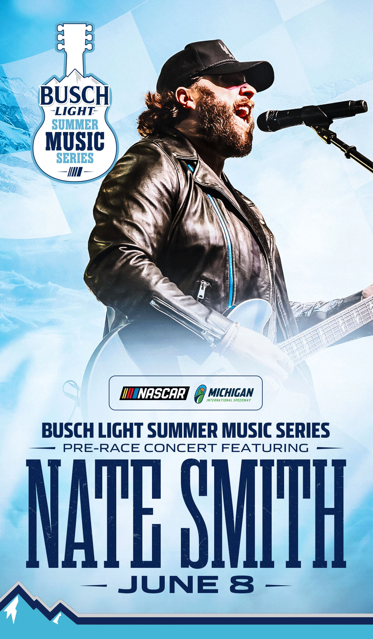 Pre-Race Concert Featuring Nate Smith June 8 | Busch Light Summer Music Series