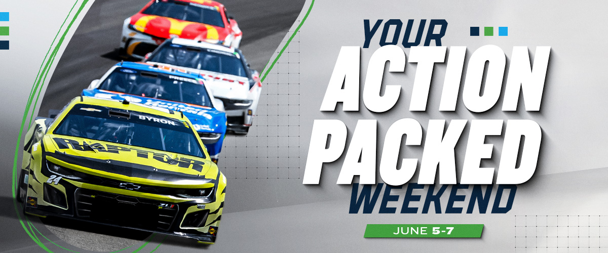Your Action Packed Weekend | June 5-7