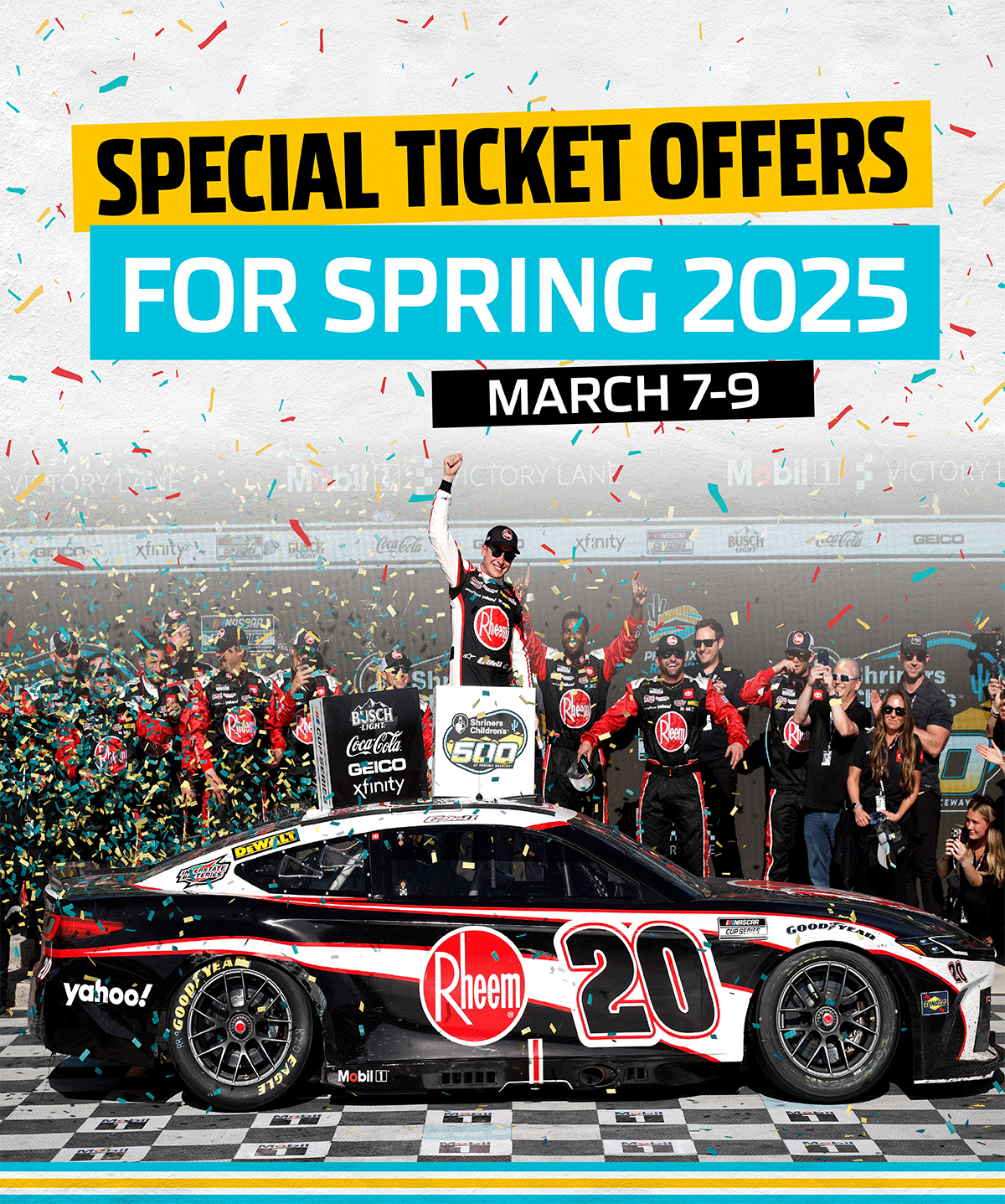 Take advantage of these special savings for March 7-9!