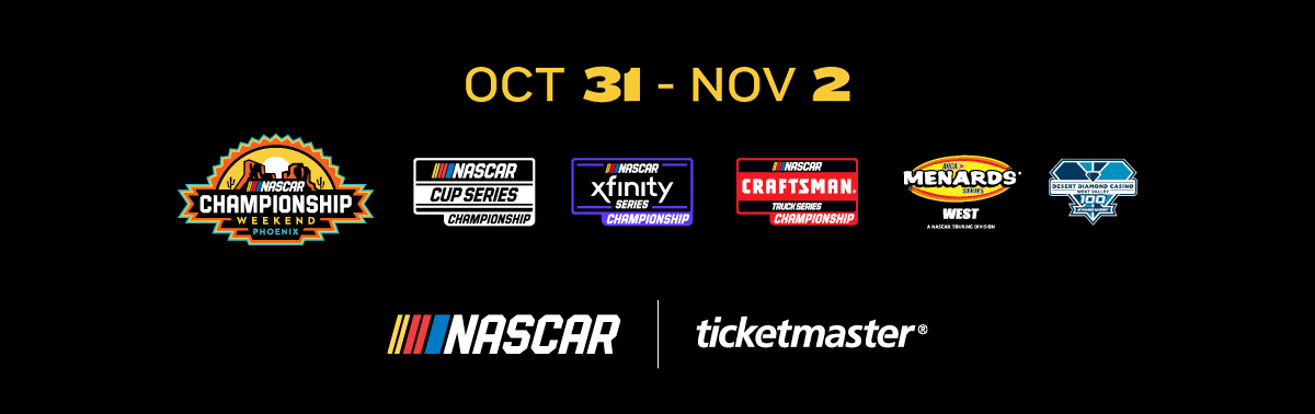 Phoenix Raceway Championship Race & Partner Logos