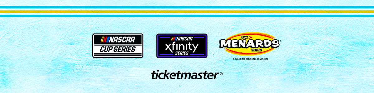 NASCAR & Ticketmaster logos