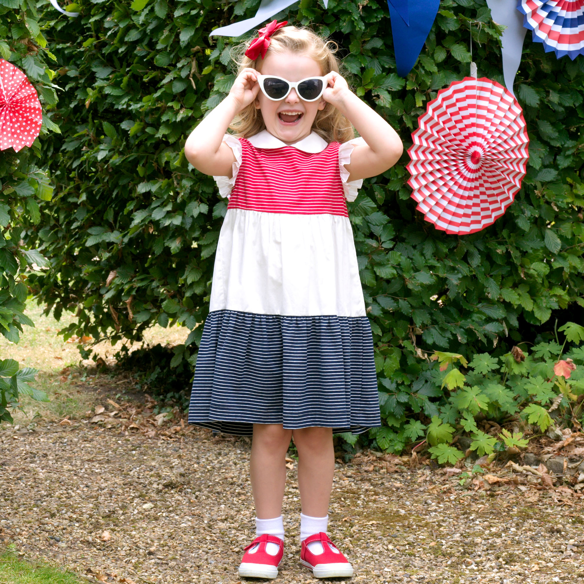 Striped Jersey Dress