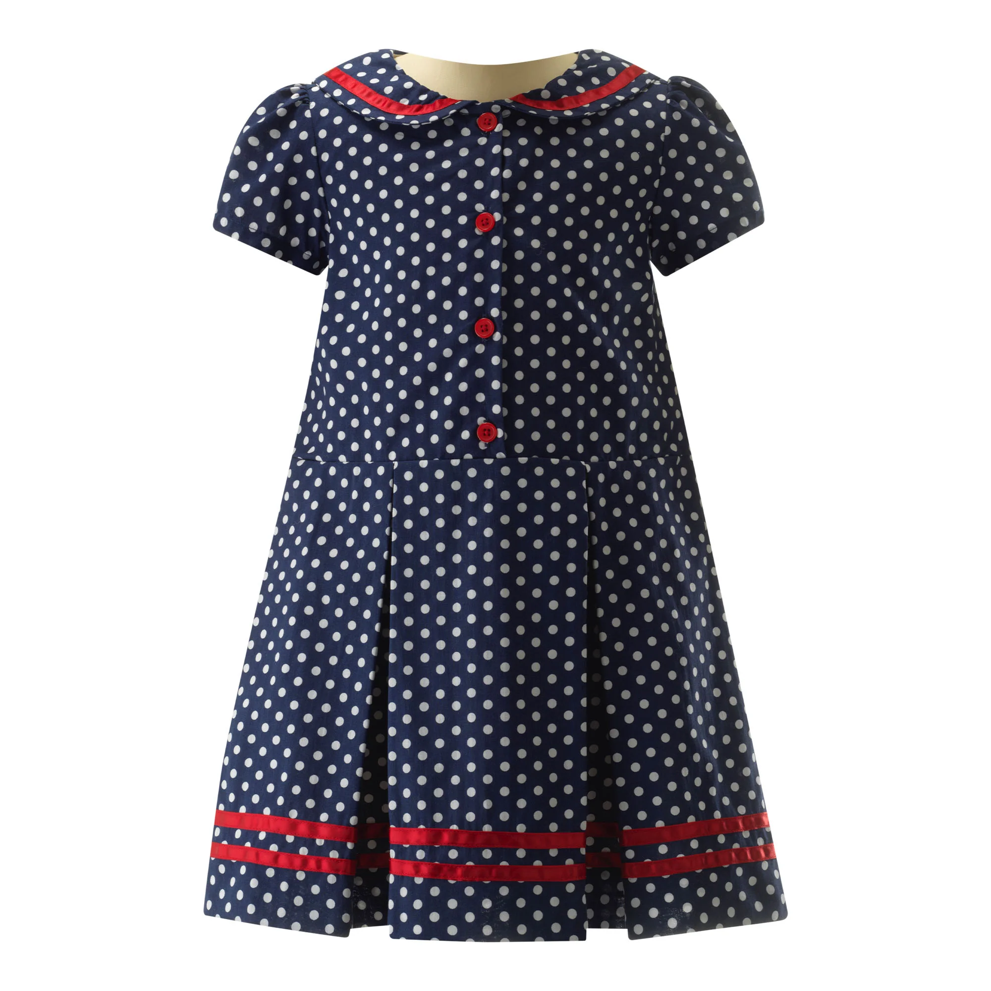 Polka Dot Sailor Dress
