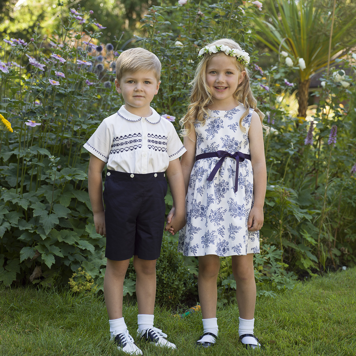 Floral Toile Dress
