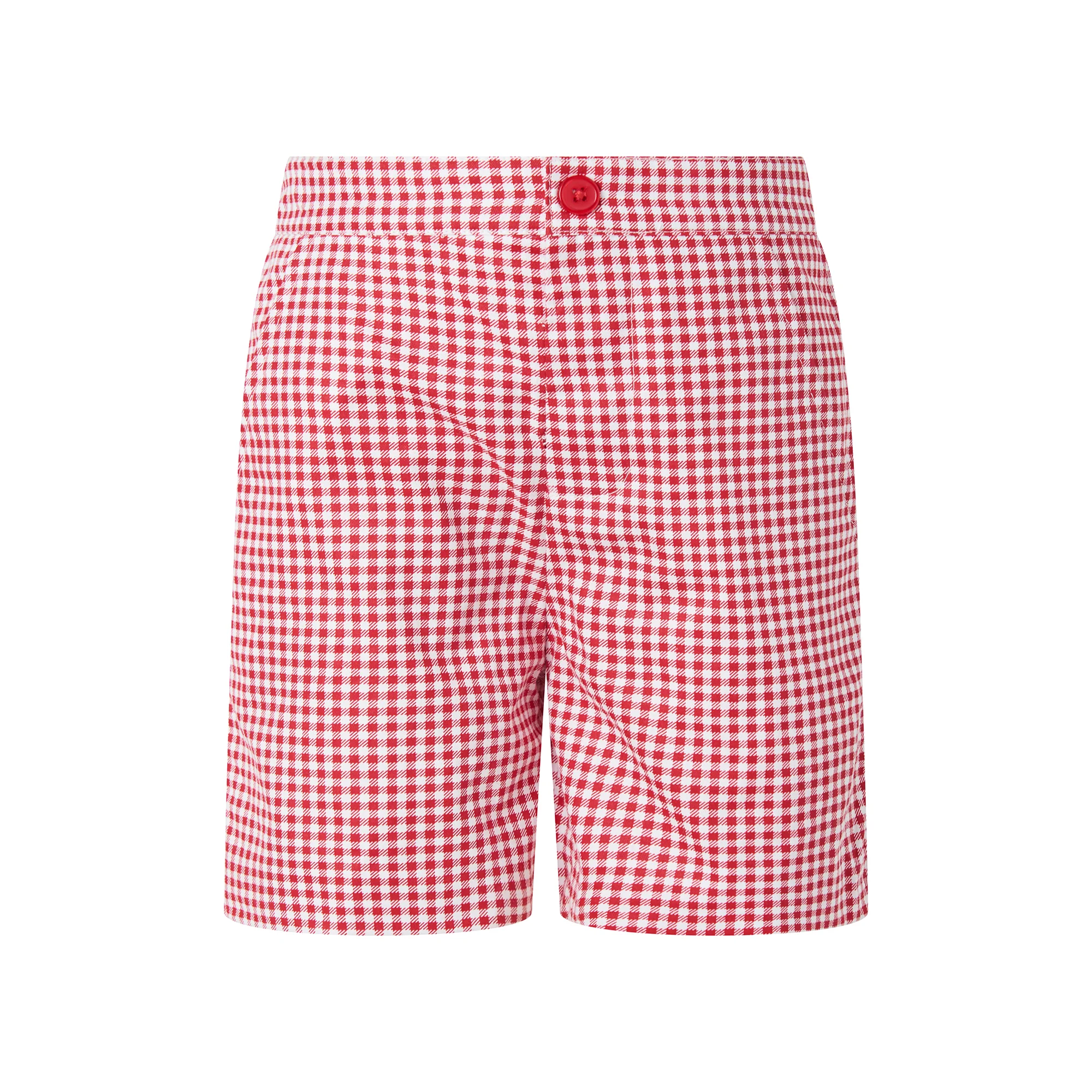 Red Gingham Shorts