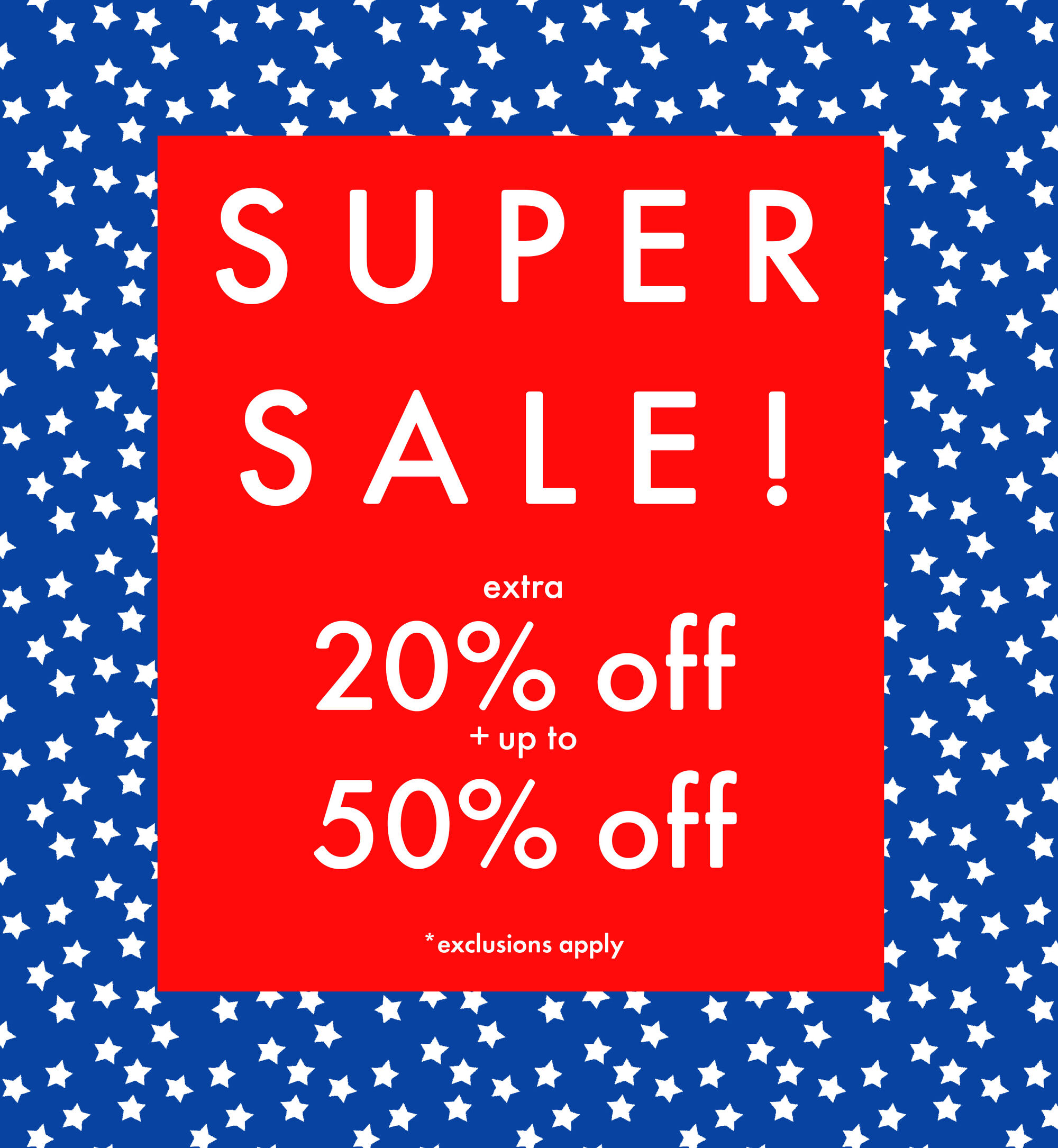 sUPER sALE