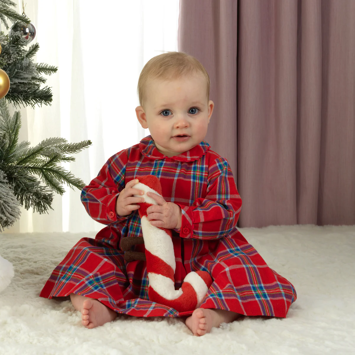 Tartan Pleated Dress