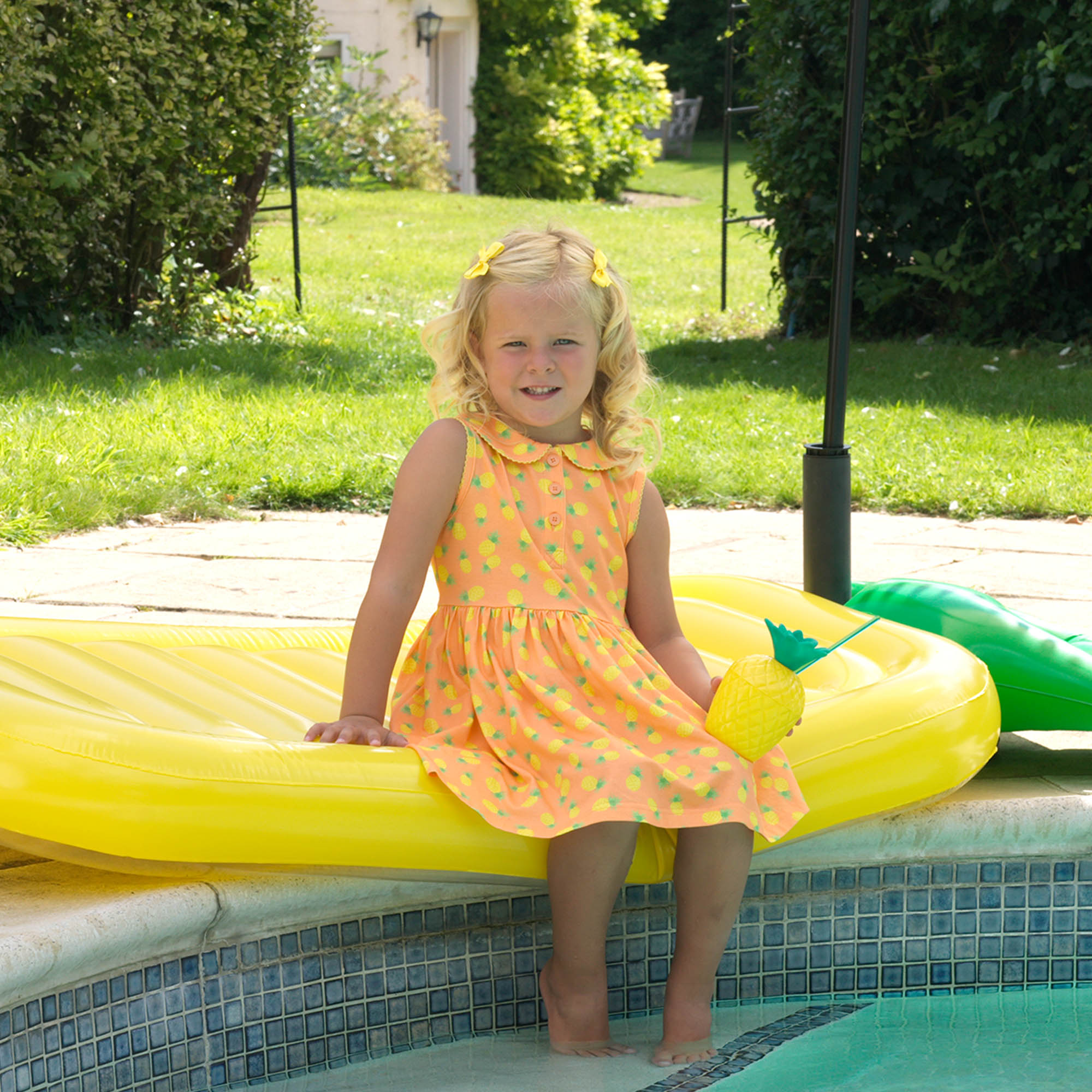 Pineapple Jersey Dress