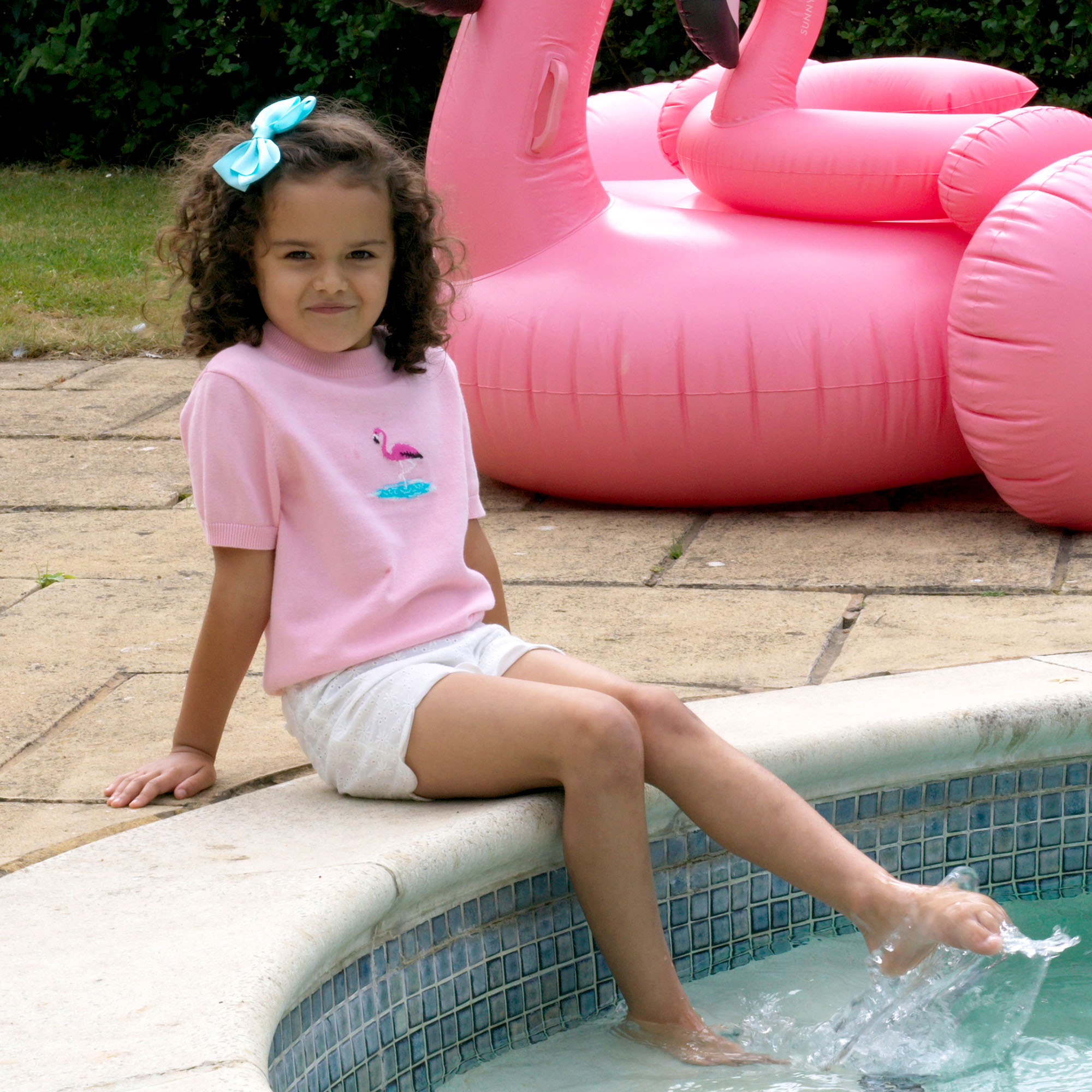 Flamingo Knit T-Shirt