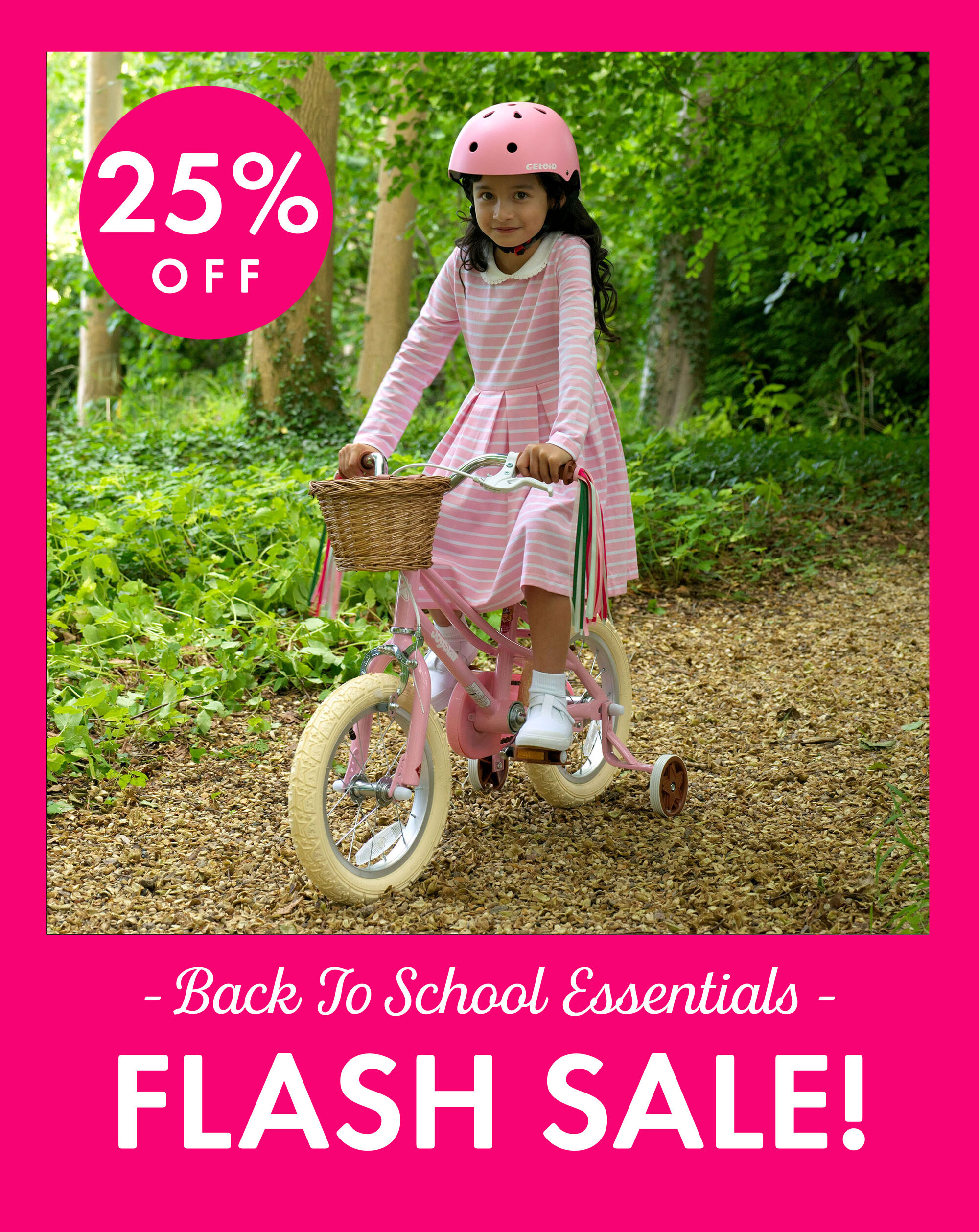 25% OFF Back to school