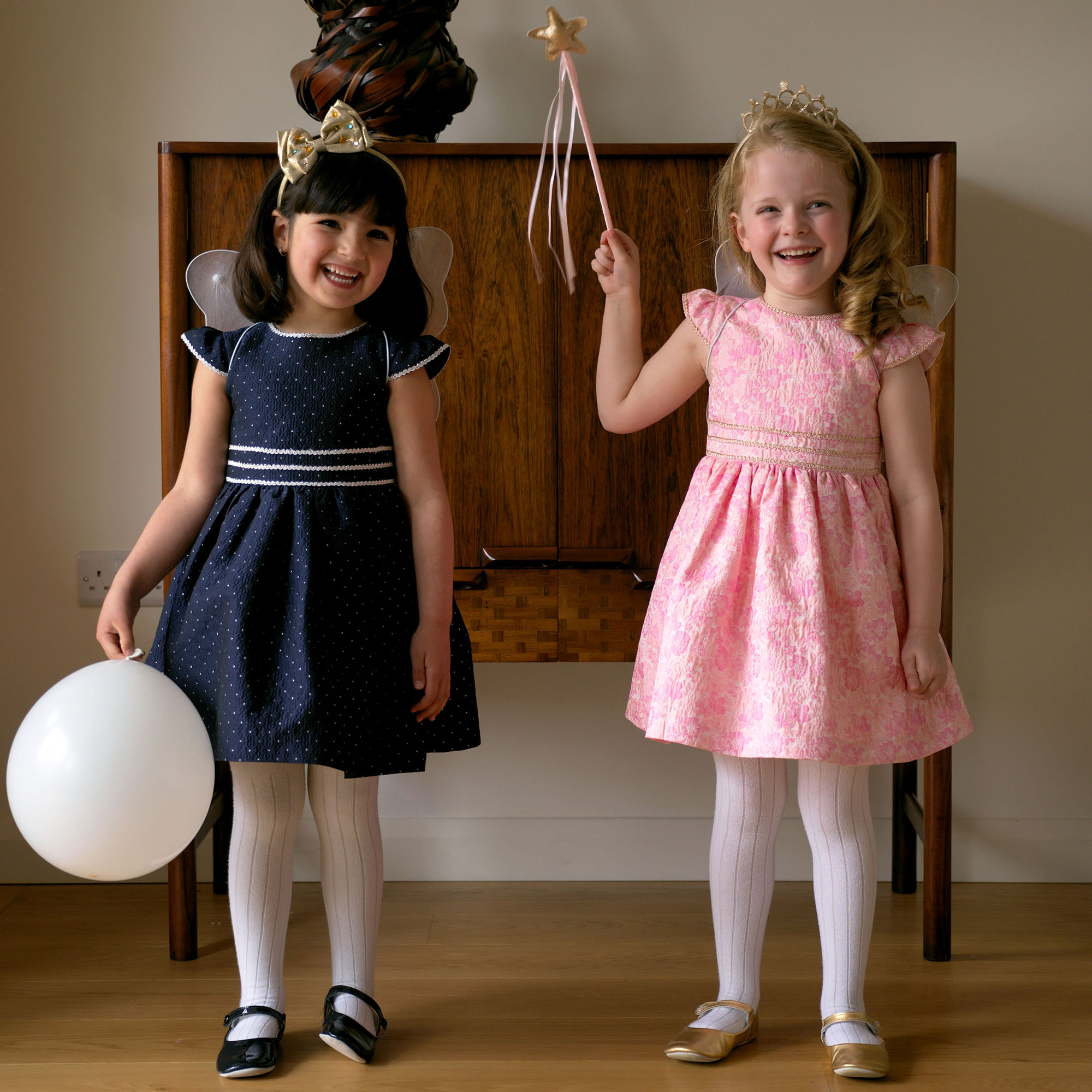 Dot Damask Dress