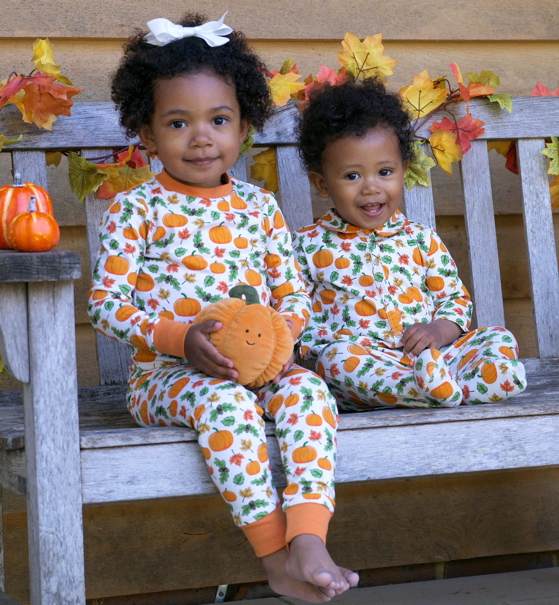 Pumpkin Jersey PJs