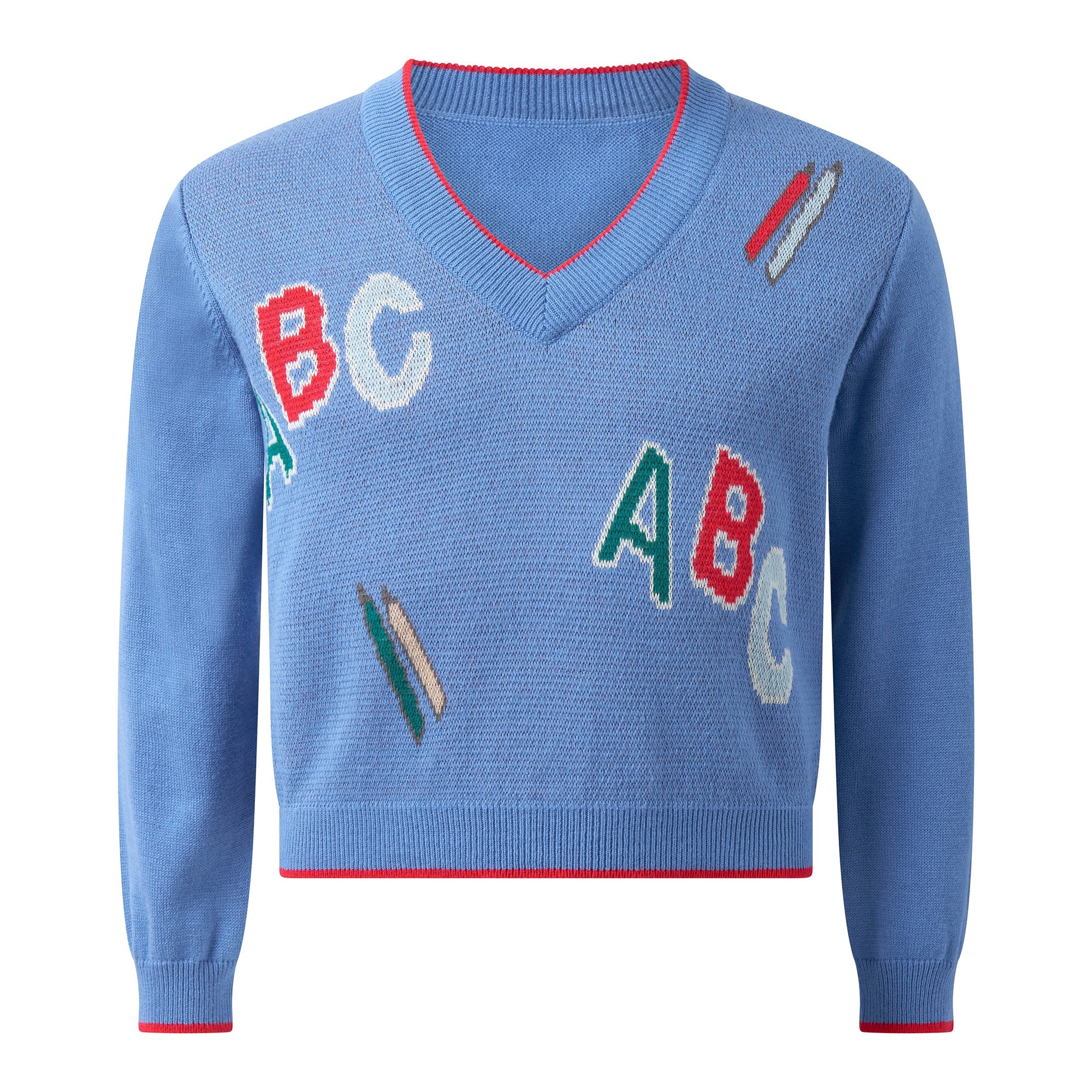 ABC V-Neck Sweater
