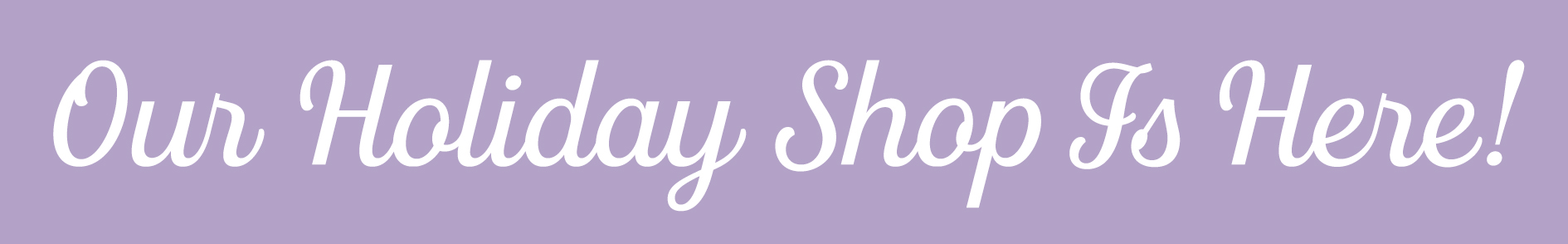 Holiday Shop