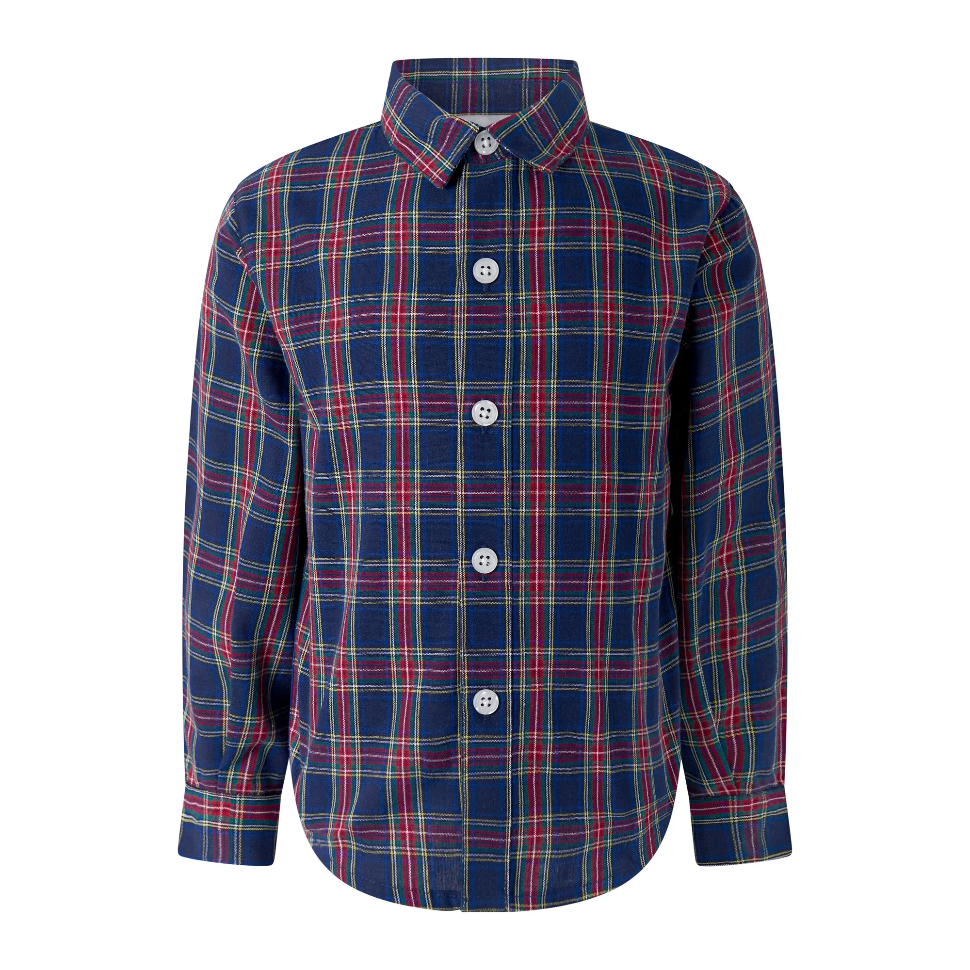 Navy Tartan Shirt