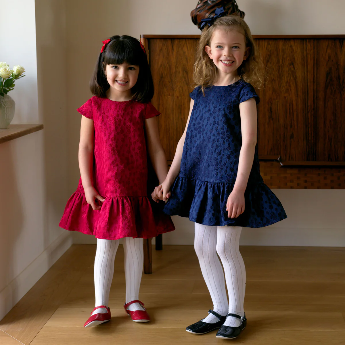Petal Damask Dress