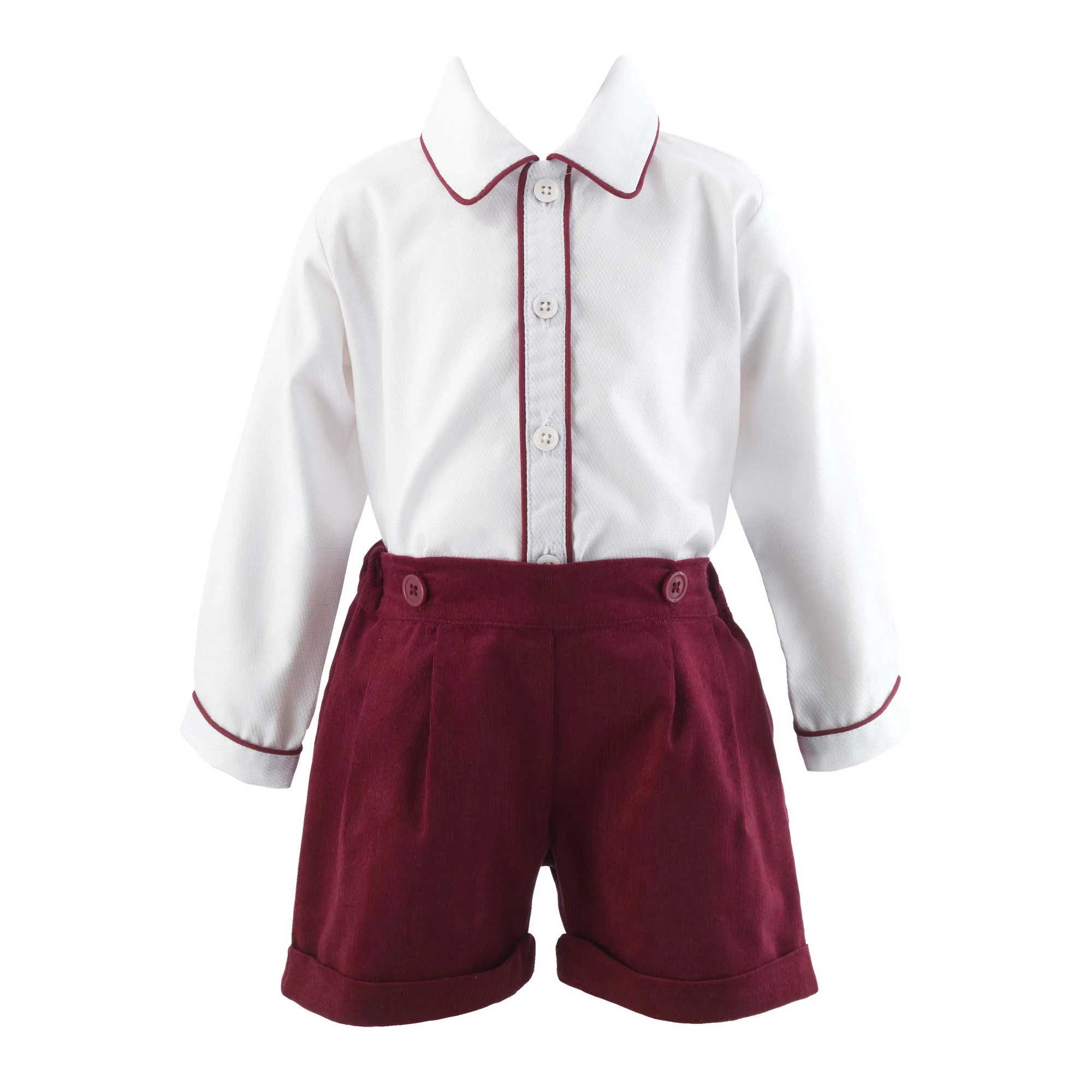 Cord Short & Shirt Set