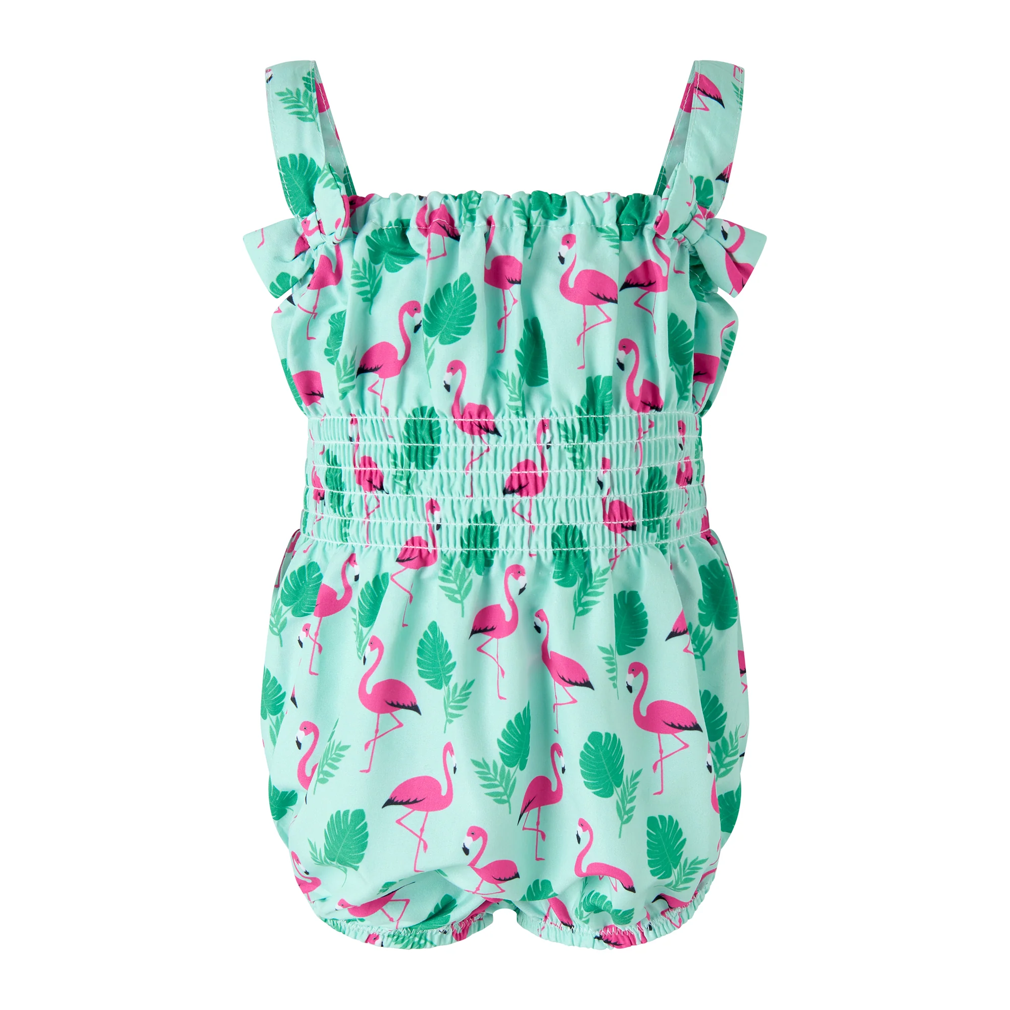 Green Flamingo Swim Bubble