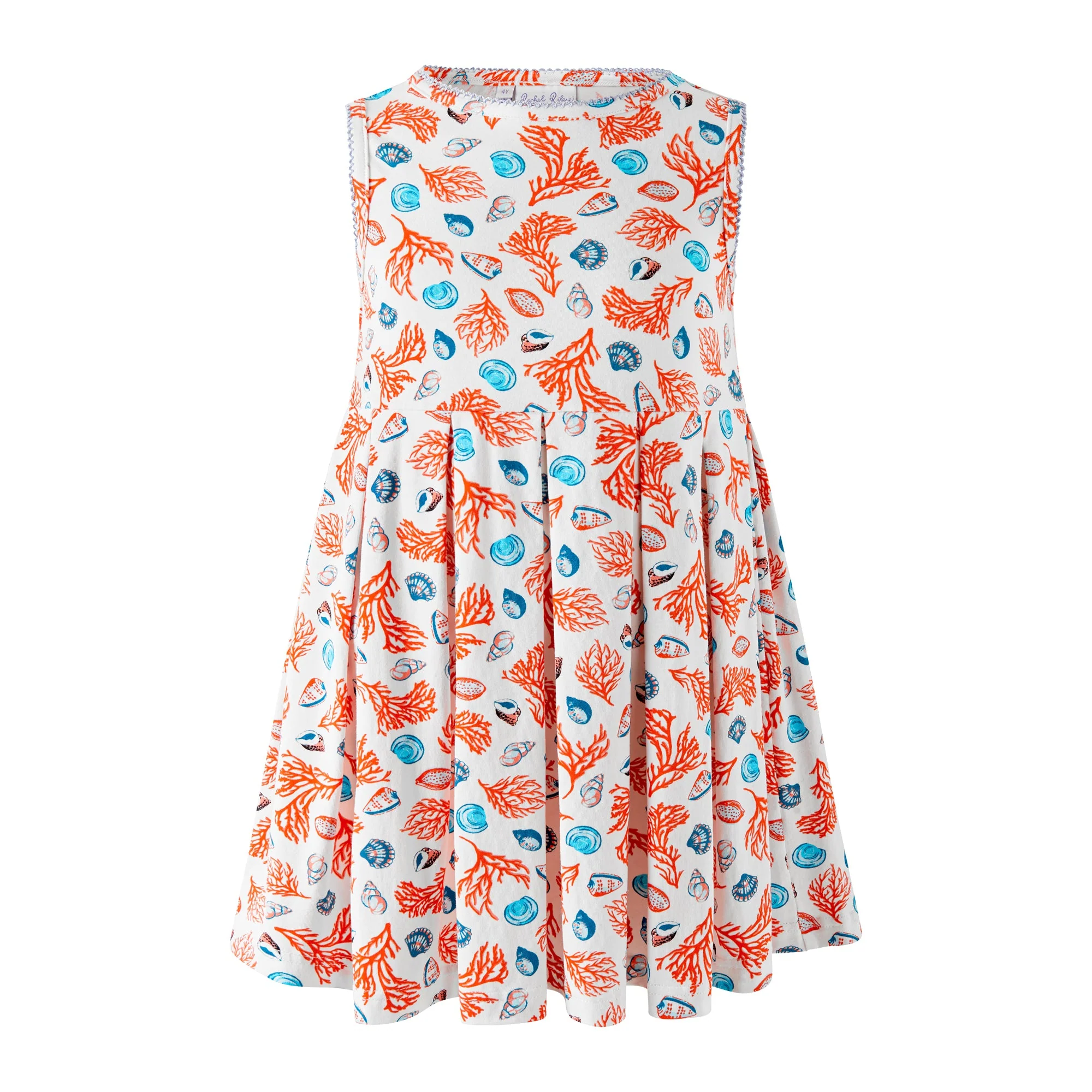 Coral Jersey Dress