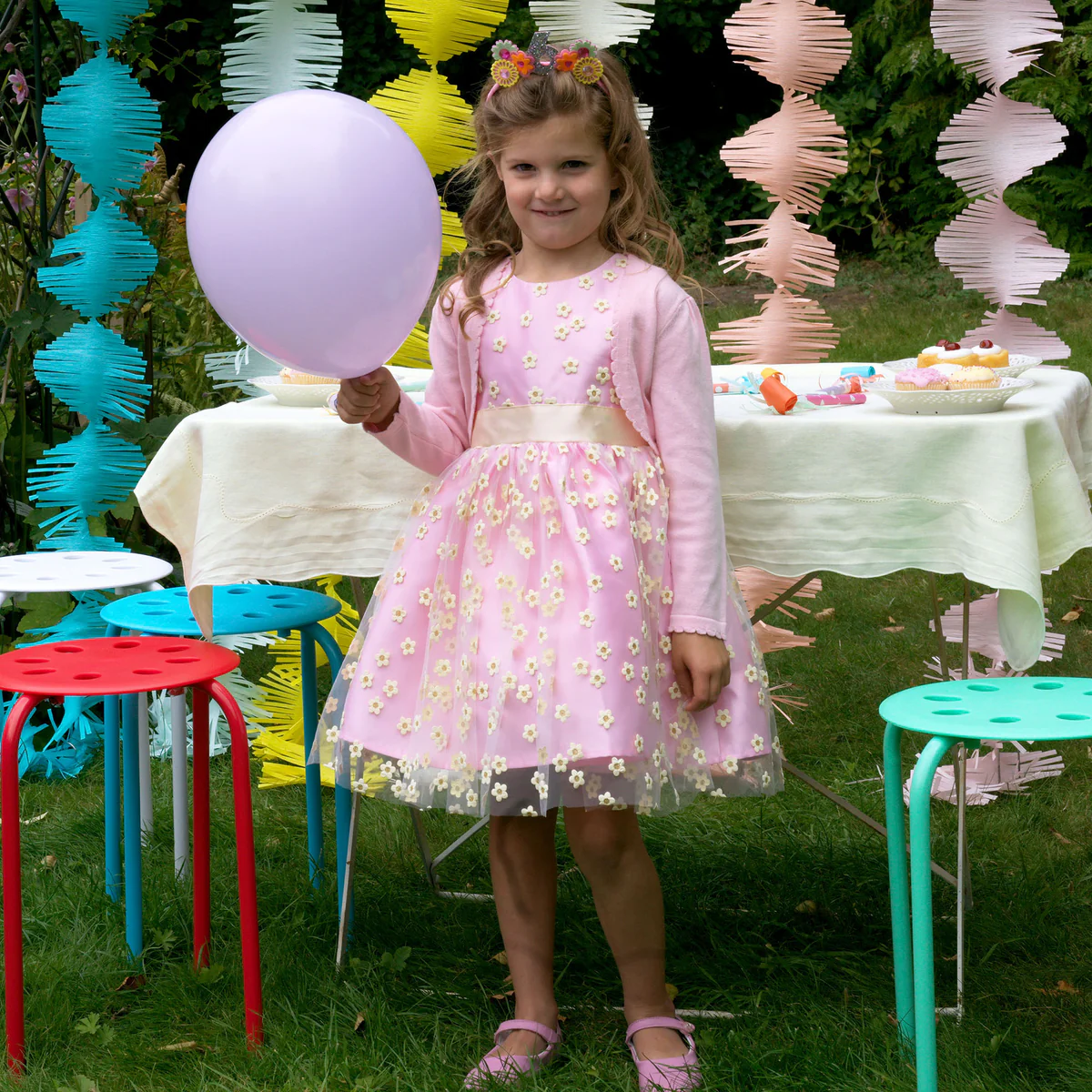 Daisy Tulle Party Dress