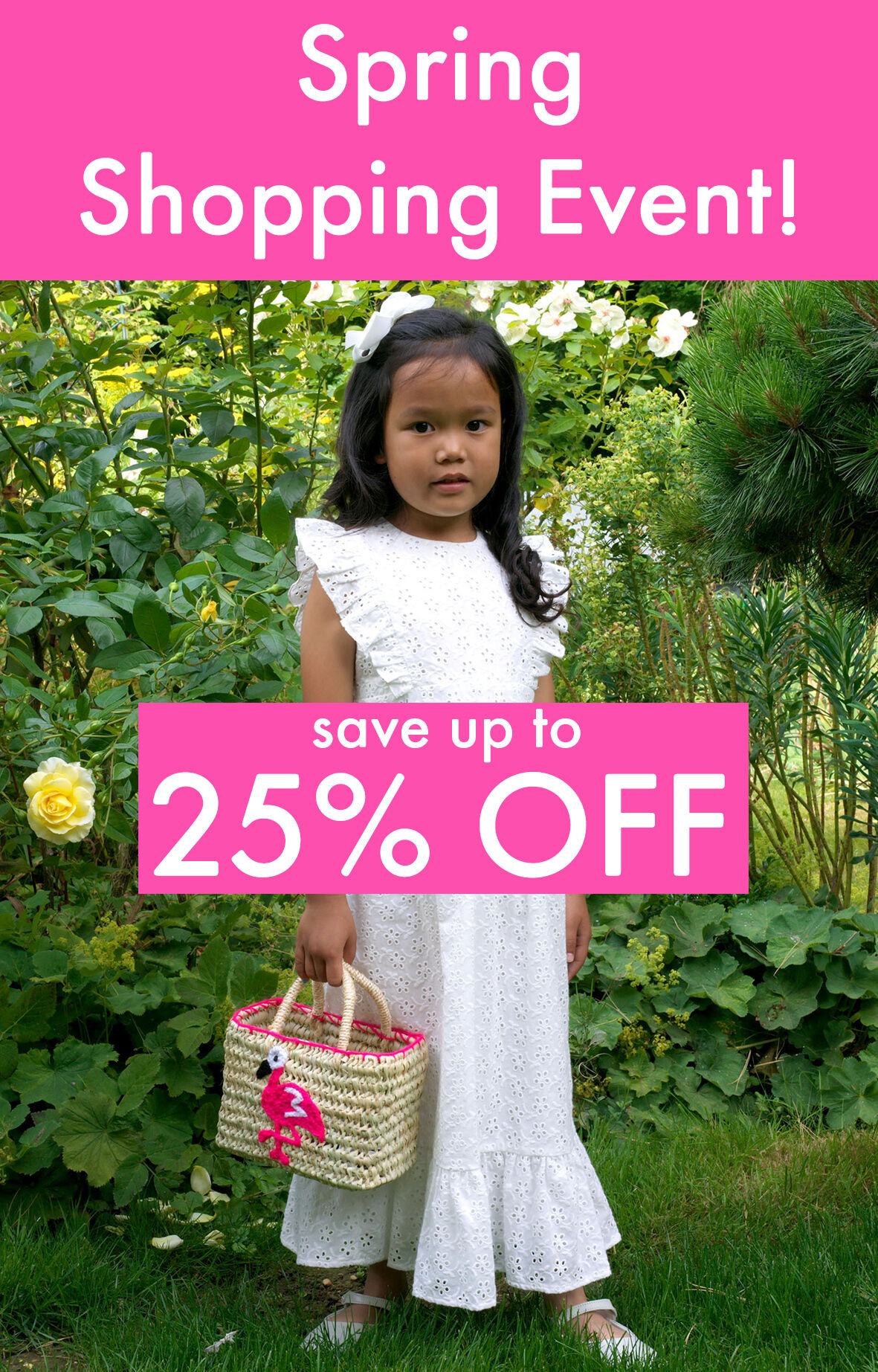 Spring shopping event