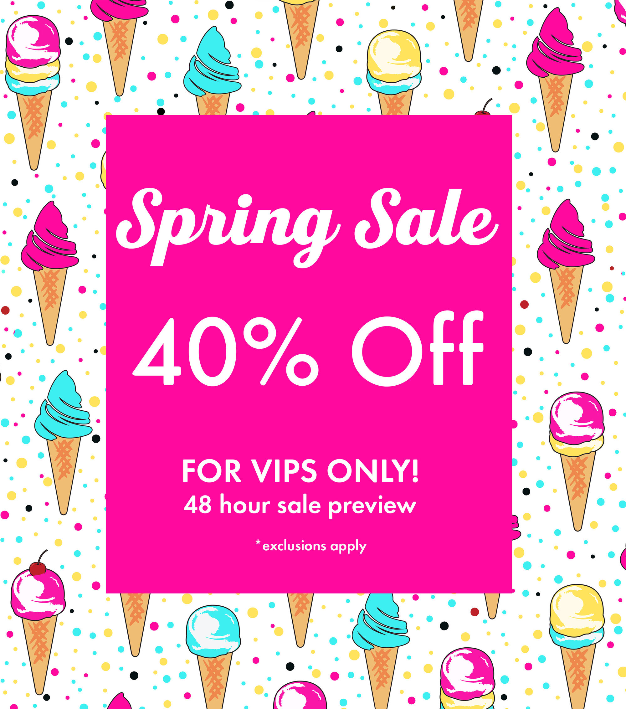 Spring Sale VIP access