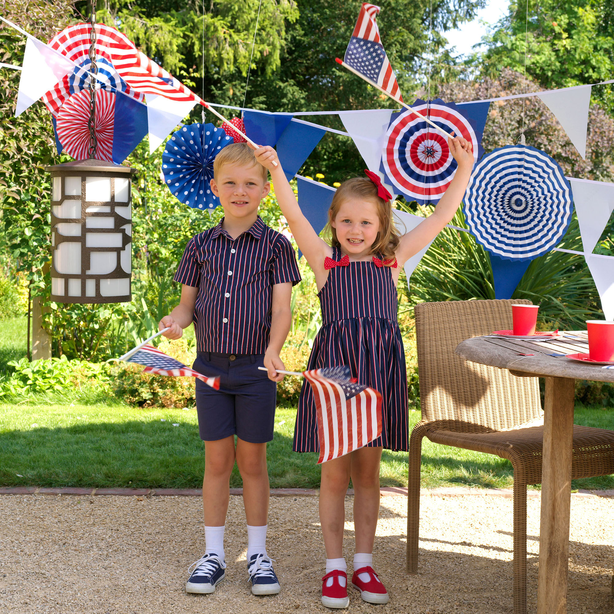Navy Stripe Sundress