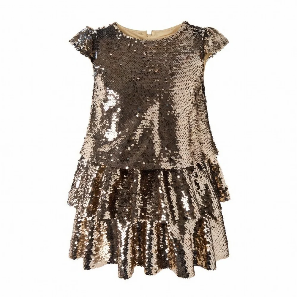Mocha party dress
