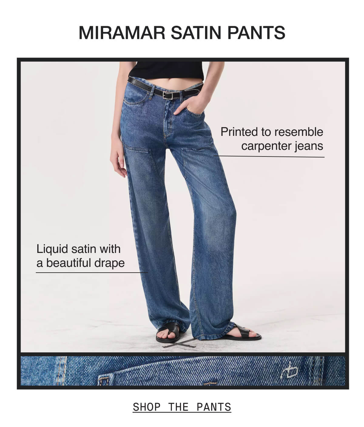 Miramar Satin Pants