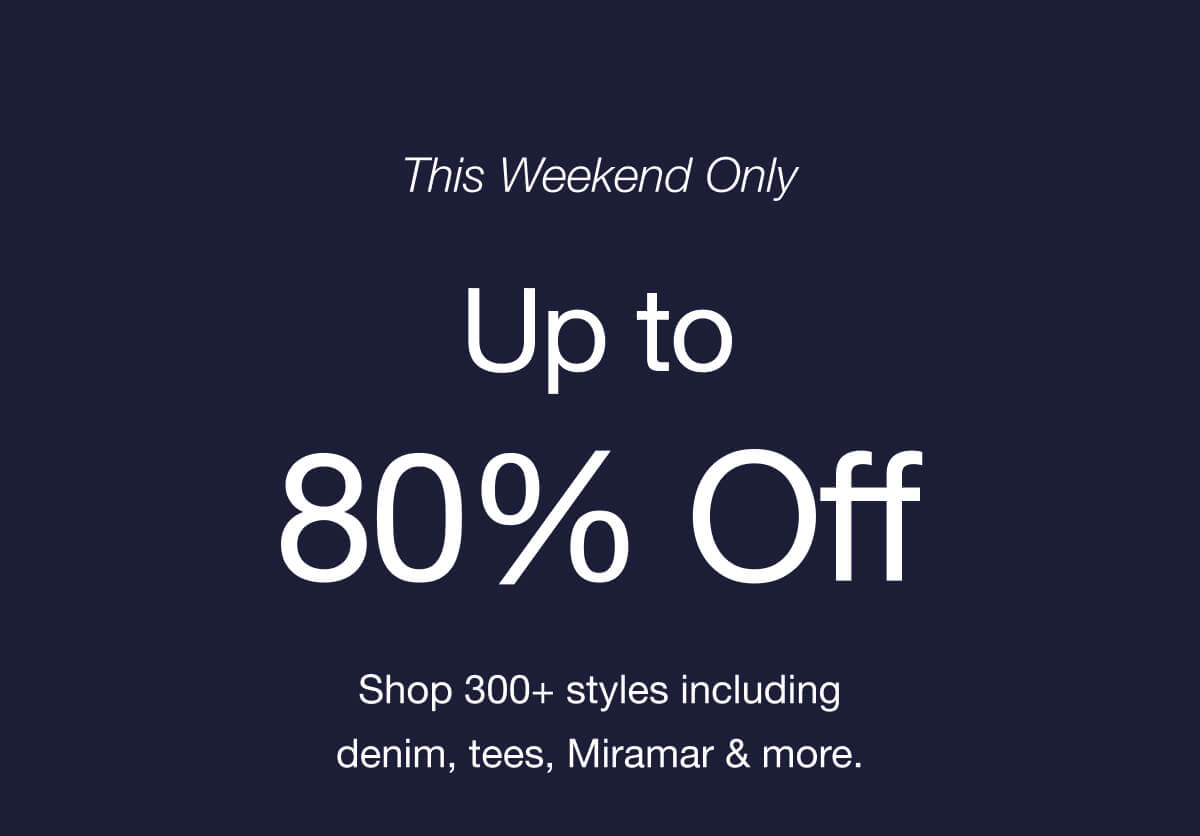 rag & bone warehouse sale 