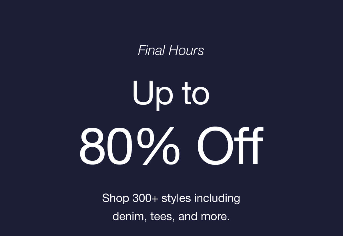 rag & bone warehouse sale 
