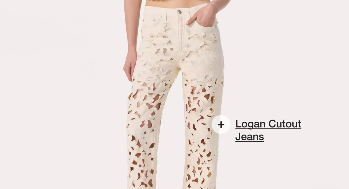 Logan Cutout Jeans