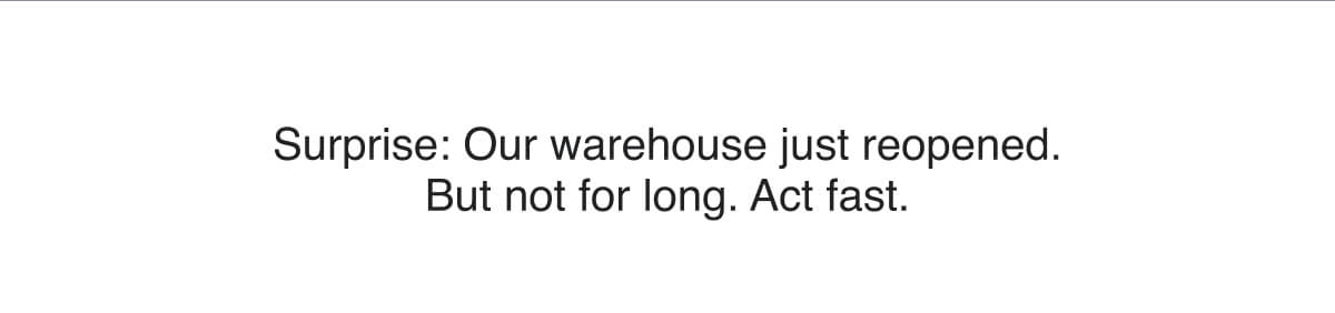 rag & bone warehouse sale 