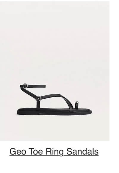 Geo Toe Ring Sandals