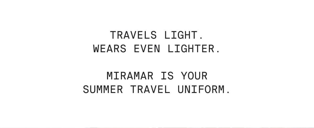 Travel Light