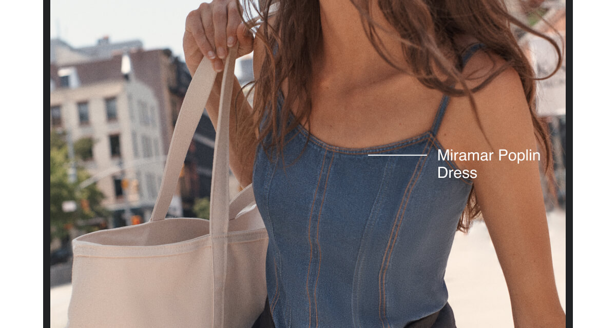 Miramar Poplin Dress