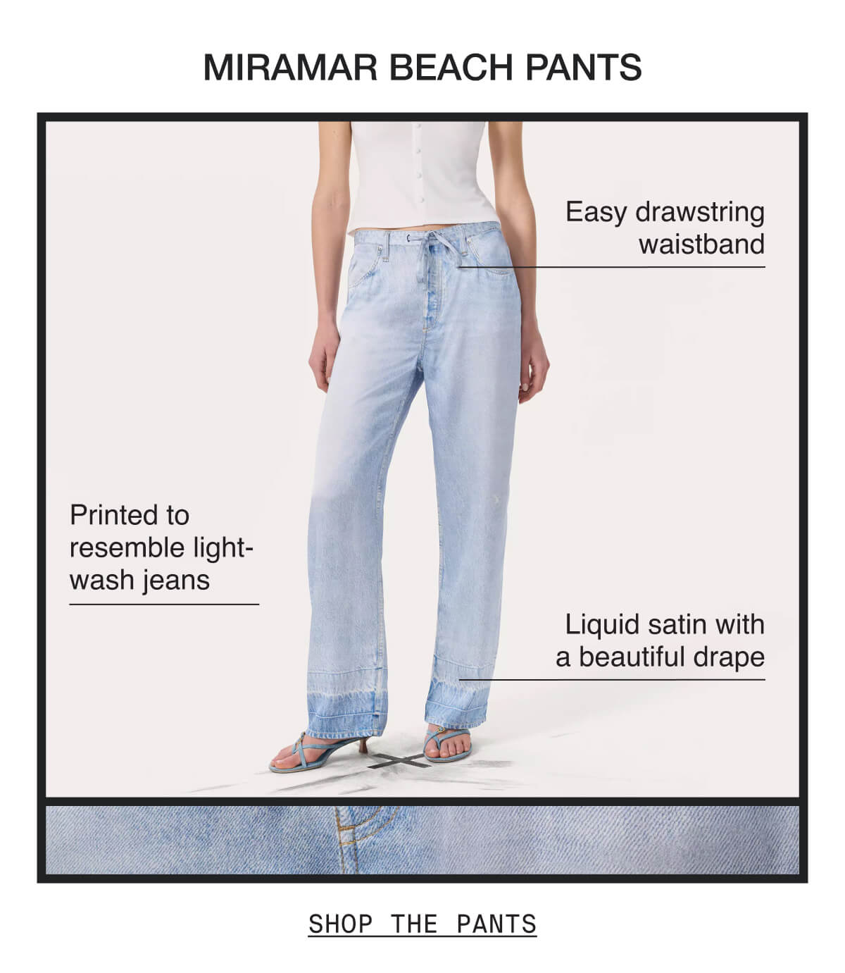 Miramar beach pants