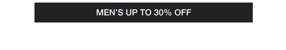 Shop Men's 30% Off