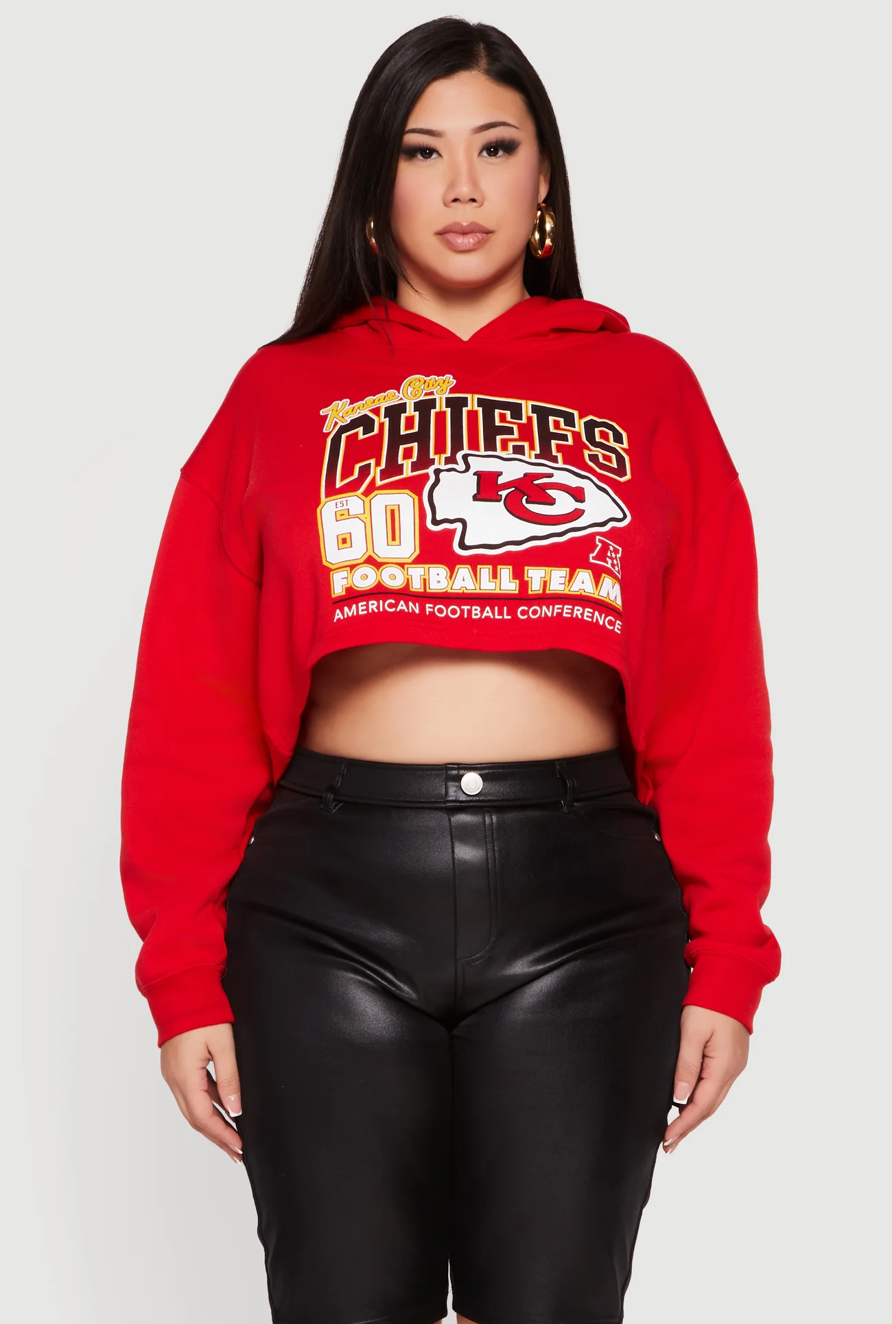 Plus Size NFL Kansas City Chiefs Graphic Sweatshirt